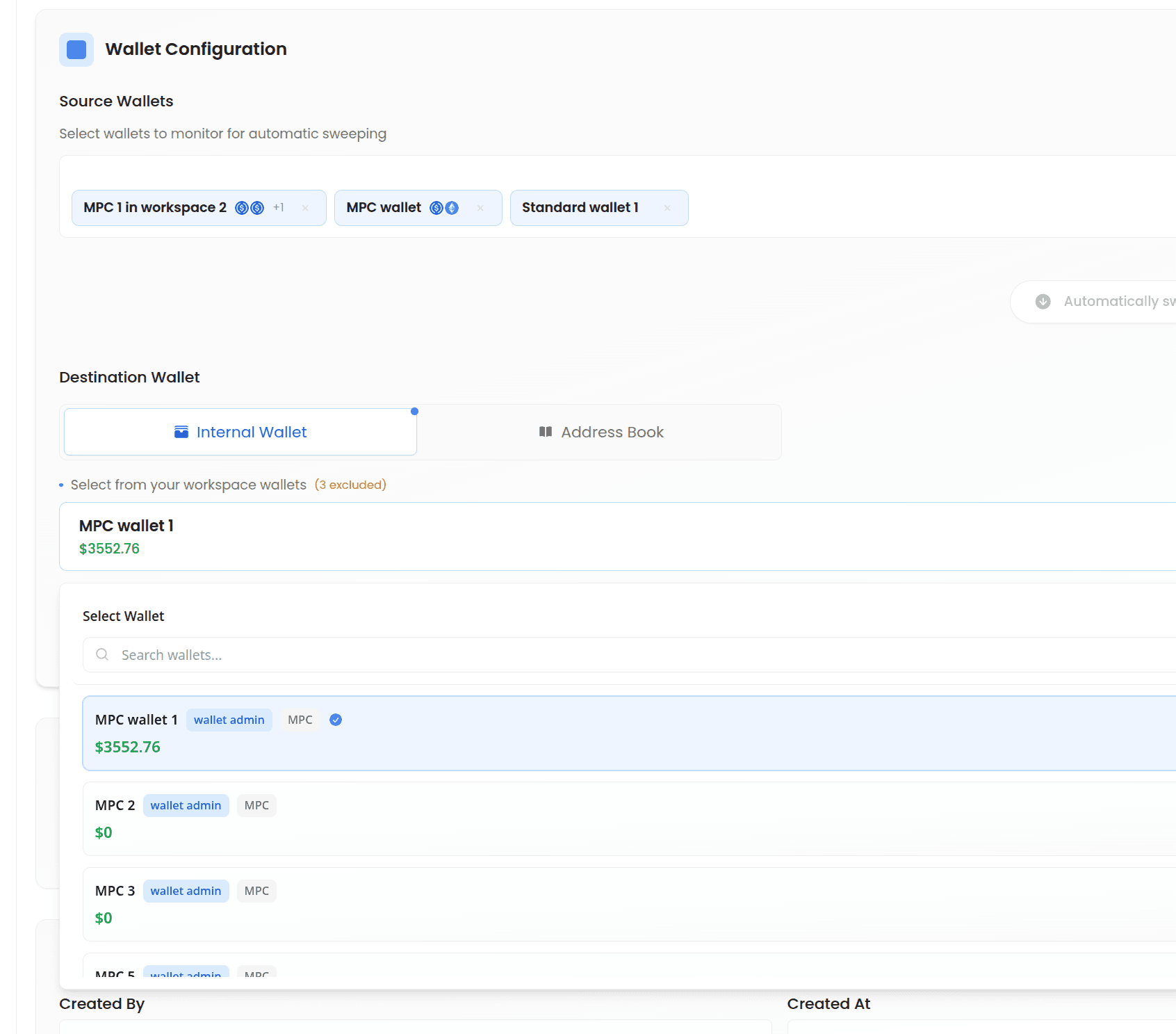 Automation - Fystack Documentation